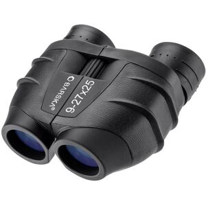 Barska 9-27x25mm Compact Gladiator Zoom Binoculars, BK-7 Porro Prism, Fully Coated Lens, Black AB12542