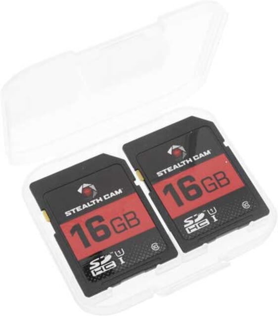 Stealth Cam Stealth Cam 16GB Super Speed Class 10 SDHC Memory Card, 2 Pack, STC-16GB2PK