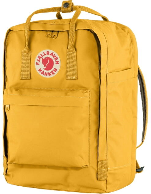 Fjallraven Kanken Laptop 17in Pack, Ochre, One Size, F23525-160-One Size