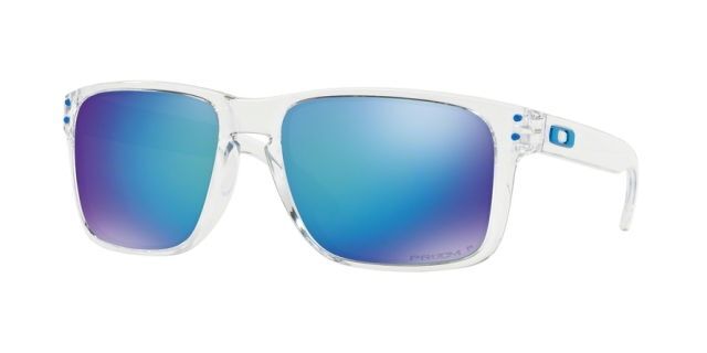 Oakley OO9417 Holbrook XL Sunglasses - Men's, Polished Clear Frame, Prizm Sapphire Polarized Lenses, 941707-59