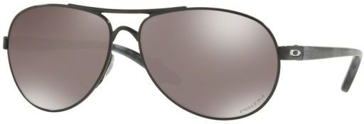 Oakley OO4079 Feedback Sunglasses - Women's, Polished Black Frame, Prizm Black Polarized Lenses, 407934-59