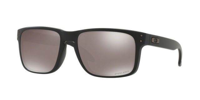 Oakley OO9102 Holbrook Sunglasses - Men's, Matte Black Frame, Prizm Black Polarized Lenses, OO9102-9102D6-55