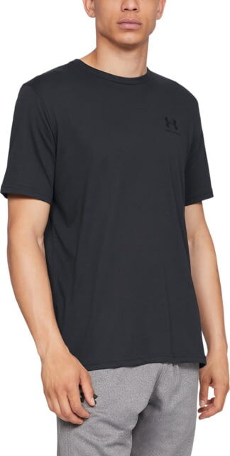 Under Armour UA Sportstyle Left Chest T-Shirt - Men's, Black, X-Large, 1326799001XL