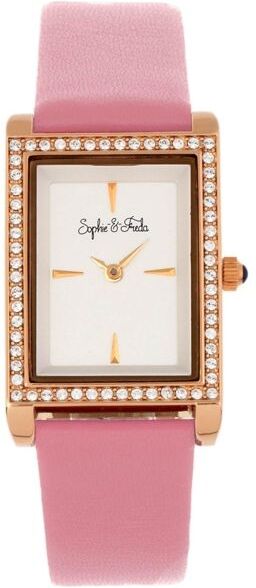 Sophie And Freda Wilmington Bracelet Watches - Women's, Pink, One Size, SAFSF5606