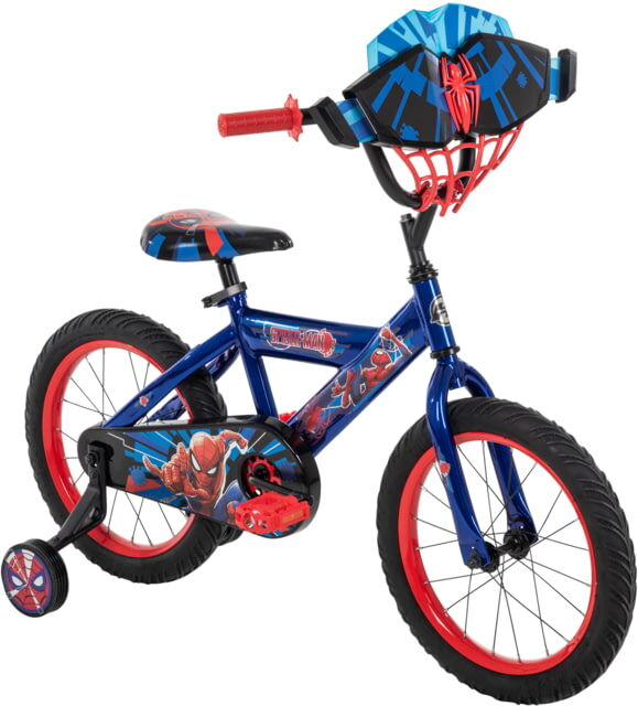 Huffy Spider-Man Kids Bike - Boys, Red/Blue/Black, 16 in, 21962