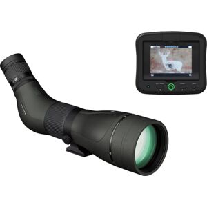 Vortex Diamondback HD Spotting Scope w/Spotter LR, 20-60x85mm, Angled, Green, 18 x 8.28 x 5.5