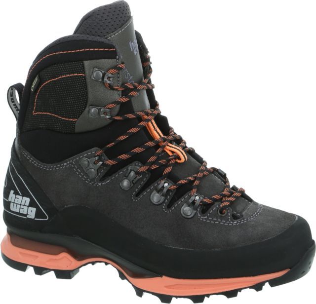 Hanwag Alverstone II GTX Mountaineering Boot - Women's, Asphalt/Orink, Medium, 9.5 US, H200901-64232-9.5