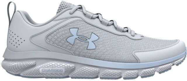 Under Armour Charged Assert 9 Running Shoes - Women's, Halo Gray / White, 11, 302459111211