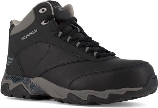 Reebok Beamer Athletic Hiking Boot - Men's, Waterproof 12 W, Men, Black, 690774321786