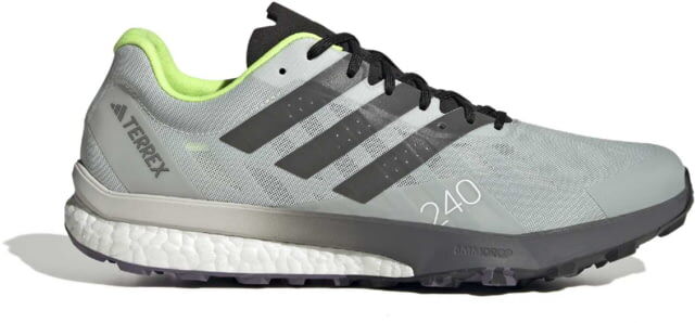 Adidas Terrex Speed Ultra Trail Running Shoes - Men's, Wonder Silver/Grey Four/Lucid Lemon, 10.5 US, IG9943-10.5