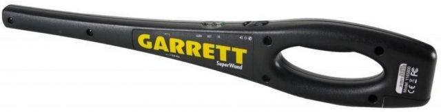 Garrett SuperWand Hand-Held Metal Detector - 360 Degree Detection 1165800