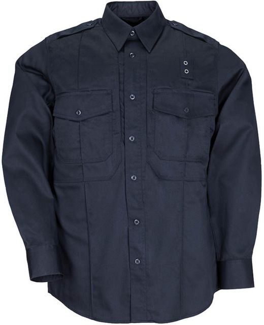 5.11 Tactical Taclite PDU L/S B-Class Shirt - Mens, Midnight Nvy, 2XLT, 72366-750-2XL-T