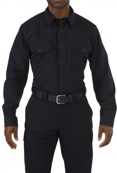 5.11 Tactical Stryke PDU Class B L/S Shirt - Mens, Midnight Nvy, 2XLT, 72074-750-2XL-T