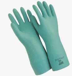 Ansell Healthcare Sol-Vex Nitrile Gloves, Ansell 117144 33 Cm 13 Length, 15 Mil Thickness, Pack