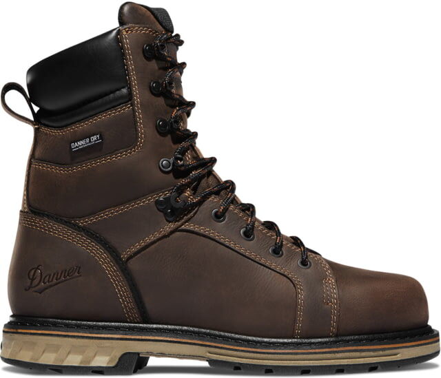 Danner Steel Yard 8in Steel Toe Work Boot - Men's, Brown, 10.5 US, Wide, 12534-10.5EE