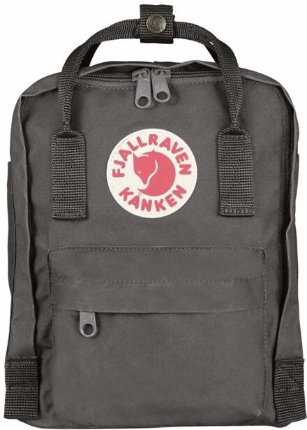 Fjallraven Kanken Mini Backpack, Small,uper Grey, One Size, F23561-046-One Size