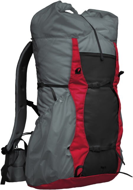 Photos - Backpack Granite Gear Virga3 , Regular, Flint/Bright Red, 55L, 50025-0002 