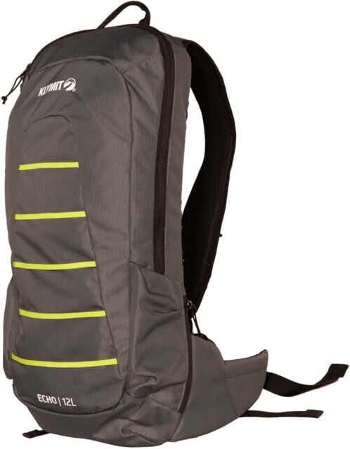 Photos - Backpack Klymit Echo 12L Hydration Pack, Grey/Green, Regular, 12ECUC12B 
