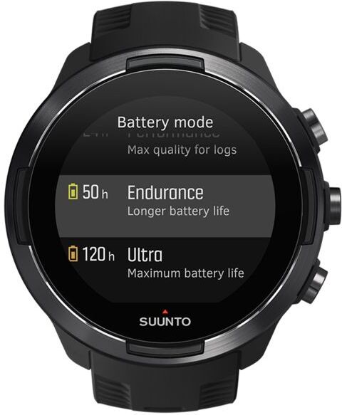 Suunto 9 G1 Baro Durable Multisport GPS Watch, Black, w/o Smart Sensor and Heart Rate Belt, SS050019000