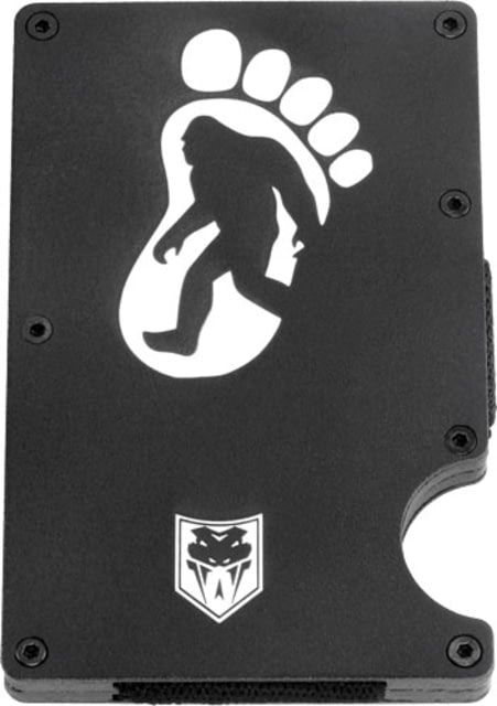 CobraTec Knives RFID Bigfoot Aluminum Wallet, Black, RFIDBF