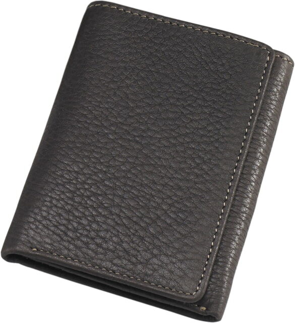Leather Collections Mens Trifold Wallet, Brown, DRSK16-BRN