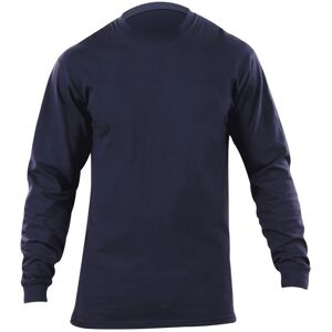 5.11 Tactical Station Wear L/S T-Shirt - Mens, Fire Navy, 2XL, 40052-720-2XL