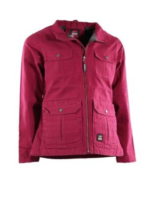 Berne Concealed Carry Ladies Lightweight Sierra One One Jacket - Women's, Pomegranate, Large, Regular, 92021377711