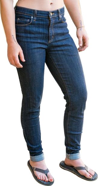 Boulder Denim Canadiana Classic Skinny Fit Jean, Womens, Rise Indigo, 23x32, BD2WSKIN23