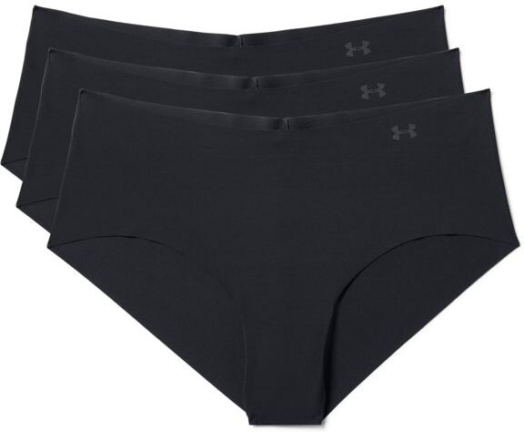 Under Armour UA Pure Stretch Hipster 3-Pack - Women's, Black, Small, 1325616001SM