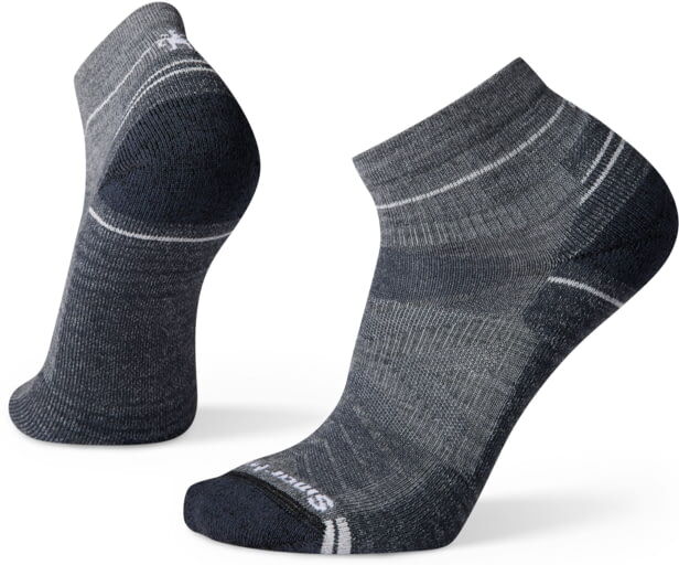 Smartwool Hike Light Cushion Ankle Socks - Men's, 052 Medium Gray, Extra Large, SW001611052XL