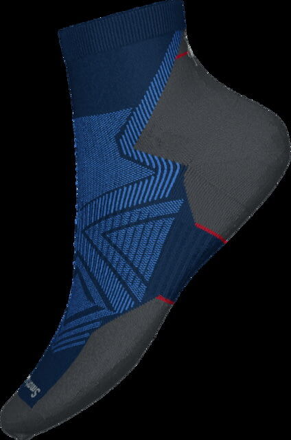 Smartwool Run Targeted Cushion Ankle Socks - Unisex, Deep Navy, Extra Large, SW0016610921-XL