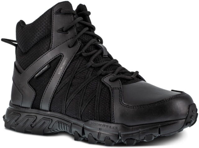 Reebok Trailgrip Tactical Military Soft Toe - Men's, Medium, Black, 9, 690774479722