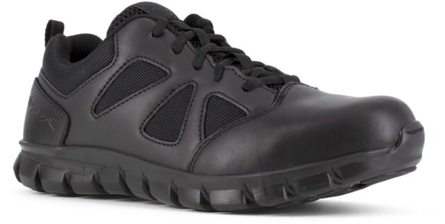 Reebok Sublite Cushion Tactical Oxford Soft Toe Work Shoes - Mens, Black, 12W, 690774394742