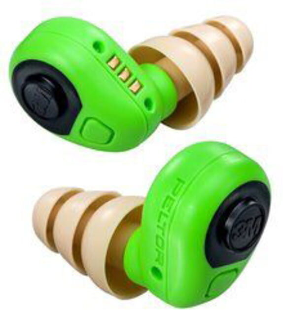 Peltor EEP100 Electronic Earplugs ABS Polymer 6 DB Earbuds Green