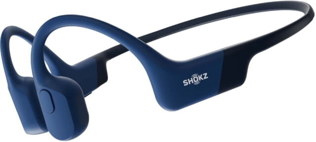 Shokz Openrun Bone Conduction Open-Ear Endurance Headphones, Blue, S803-ST-BL-US