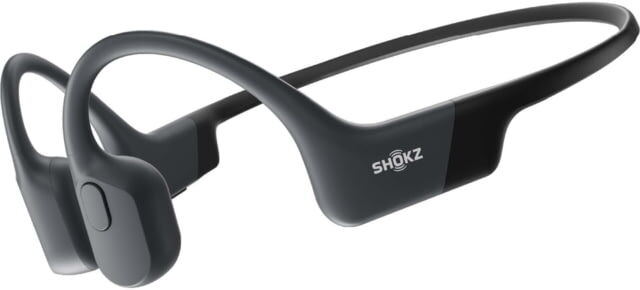 Shokz Openrun Bone Conduction Open-Ear Endurance Headphones, Black, S803-ST-BK-US