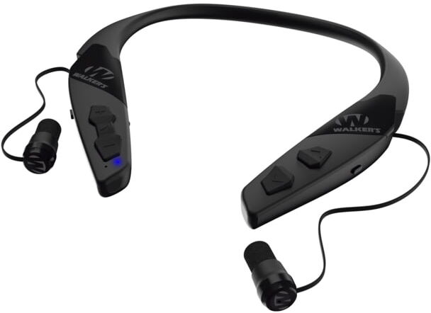 Walkers Razor XV 3.0 Electronic Bluetooth Earbuds Headset, 31 db NRR, Black, GWP-BTN-BT