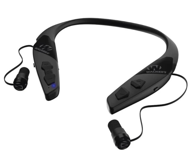 Walkers Razor XV 3.0 Hearing Enhancement 32dB Ear Buds w/Bluetooth, Black, GWP-SF-BTN-BT