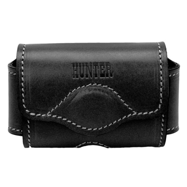 Hunter Company Adjustable Cell Phone Holster Leather, Black 184695, Black, 027-075-1