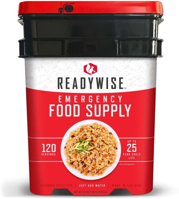 ReadyWise Emergency Food Supply, 120 Servings, RW01-120