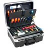 B&W International GO wheeled tool case with pocket boards, Black, 120.04/P