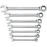 GearWrench 12 Point Ratcheting Combination SAE Wrench Set, 7 Pc., 9317