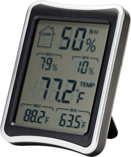 Snap Safe by Hornady Hygrometer, LCD display, AAA Battery, 75909