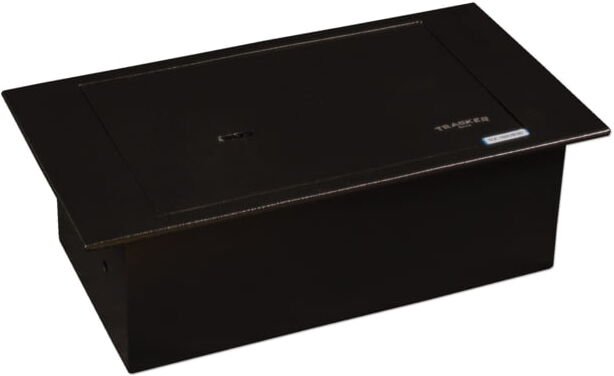 Tracker Safe Steel Floor Safe w/Key Lock, Black, FS051508-K