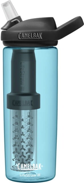 CamelBak Eddy+ filtered by LifeStraw Watter Bottle w/ Tritan Renew, True Blue, .6L / 20oz, 2553401060