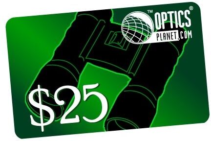 OpticsPlanet.com Email Gift Certificate - 25