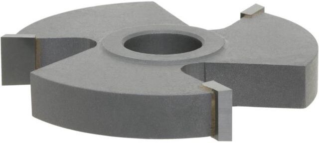 Grizzly Industrial 1/2in. Cutter & Spacer For 3/4in. B Stile & Rail Sets - Entry Doors, C2194