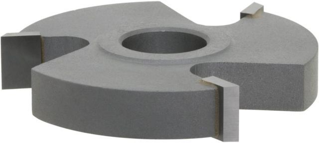 Grizzly Industrial 1/2in. Cutter & Spacer For 3/4in. B Stile & Rail Sets - Passage Doors, C2191