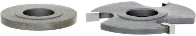 Grizzly Industrial 5.5mm Cutter & Spacer For 3/4in. B Stile & Rail Sets - Cabinet Doors, C2160