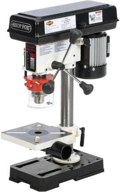 Shop Fox 1/2 HP 8in 5 Speed Oscillating Drill Press, W1667